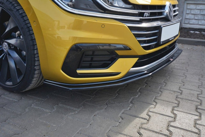 Maxton Design - Front Splitter V.1 Volkswagen Arteon R-Line Sedan / Shooting Brake Mk1