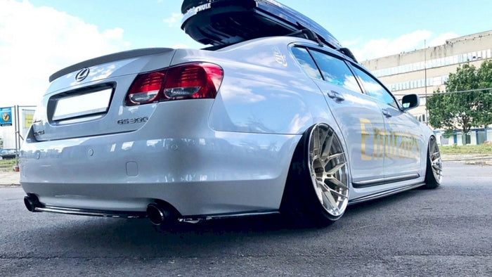 Maxton Design - CENTRAL REAR SPLITTER LEXUS GS 300 MK3 FACELIFT (WITHOUT VERTICAL BARS)