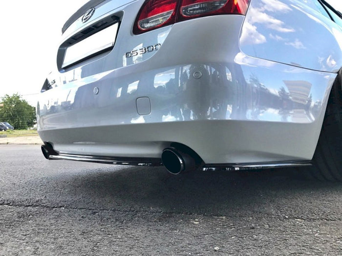 Maxton Design - CENTRAL REAR SPLITTER LEXUS GS 300 MK3 FACELIFT (WITHOUT VERTICAL BARS)