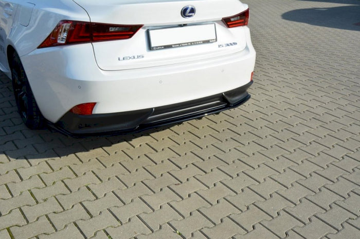 Maxton Design - Rear Splitter (Vertical Bars) Lexus IS 300H Mk3