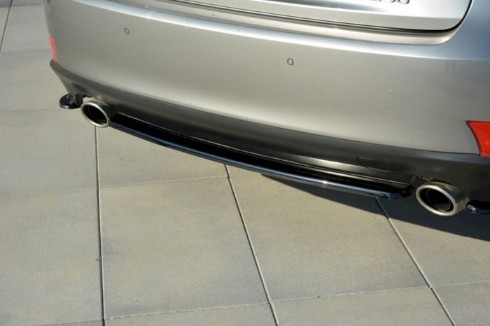 Maxton Design - CENTRAL REAR SPLITTER LEXUS IS 200T MK3 (WITHOUT VERTICAL BARS) (2013- 2016)