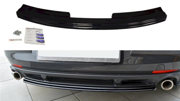 Maxton Design - CENTRAL REAR SPLITTER RENAULT LAGUNA MK 3 COUPE (2008-2015)
