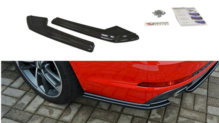 Maxton Design - REAR SIDE SPLITTERS AUDI A4 B9 S-LINE AVANT (2015 - UP)