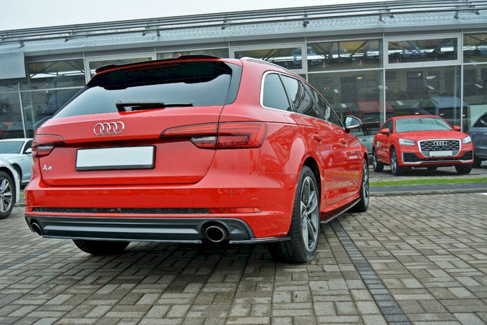 Maxton Design - REAR SIDE SPLITTERS AUDI A4 B9 S-LINE AVANT (2015 - UP)