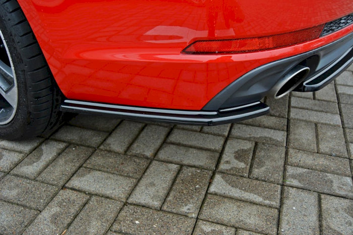 Maxton Design - REAR SIDE SPLITTERS AUDI A4 B9 S-LINE AVANT (2015 - UP)