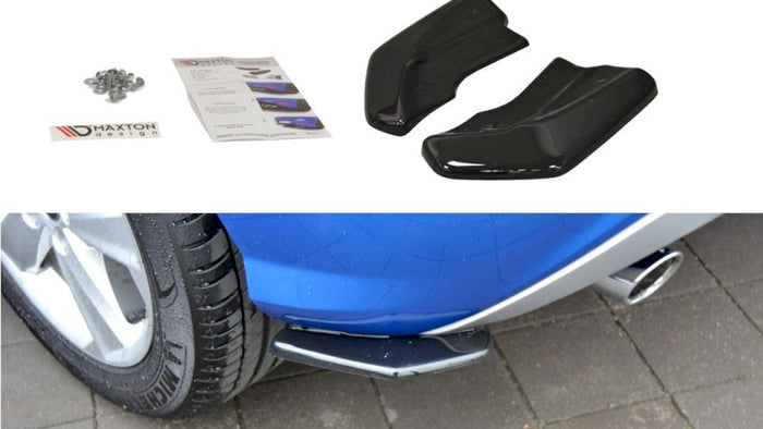 Maxton Design - REAR SIDE SPLITTERS AUDI Q2 MK1 SPORT 2016 - ONWARDS