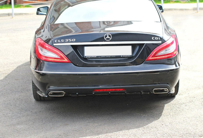 Maxton Design - REAR SIDE SPLITTERS MERCEDES CLS C218 STANDARD (2011-2018)