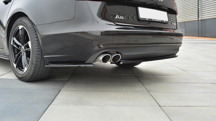 Maxton Design - REAR SIDE SPLITTERS AUDI A6 C7 (2011-2014)