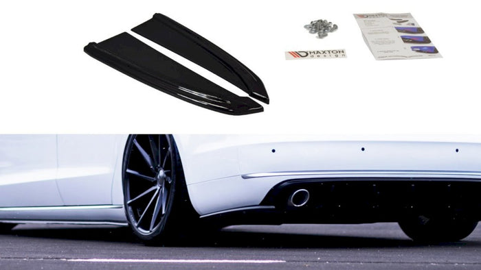 Maxton Design - REAR SIDE SPLITTERS AUDI A8 D4 (2009- 2013)
