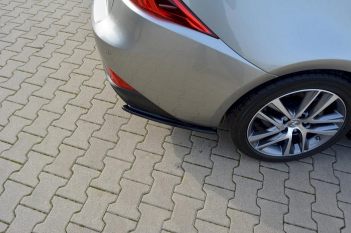 Maxton Design - REAR SIDE SPLITTERS LEXUS IS MK3 FACELIFT T (2016-UP)