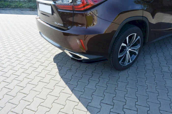 Maxton Design - REAR SIDE SPLITTERS LEXUS RX MK4 T