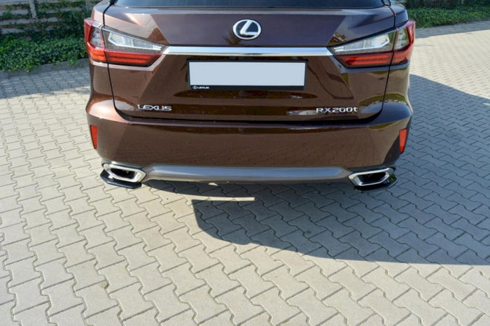Maxton Design - REAR SIDE SPLITTERS LEXUS RX MK4 T