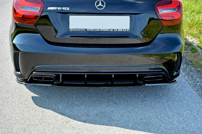 Maxton Design - REAR SIDE SPLITTERS MERCEDES A W176 AMG FACELIFT