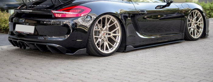 Maxton Design - REAR SIDE SPLITTERS PORSCHE CAYMAN MK2 981C