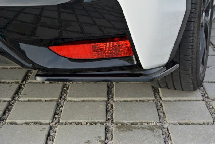 Maxton Design - REAR SIDE SPLITTERS HONDA CIVIC MK9 FACELIFT 2014-2017