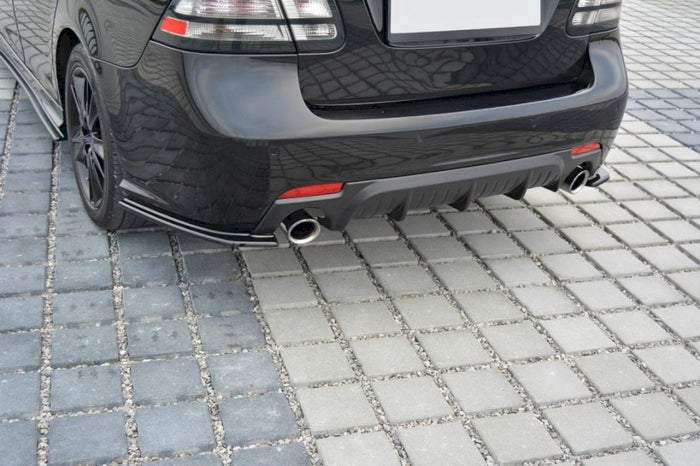 Maxton Design - REAR SIDE SPLITTERS SAAB 9-3 AERO MK2 FACELIFT (2007-11)