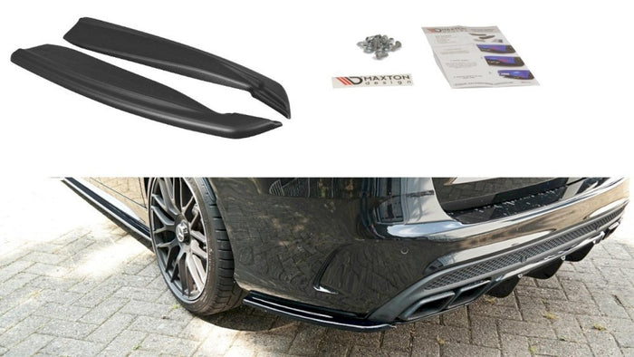Maxton Design - REAR SIDE SPLITTERS MERCEDES C-CLASS S205 63 AMG ESTATE (2015-2018)