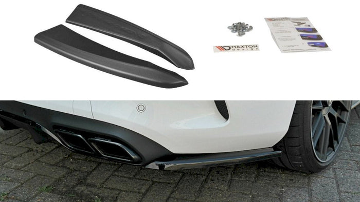 Maxton Design - REAR SIDE SPLITTERS MERCEDES C 205 63 AMG COUPE (2016-2018)