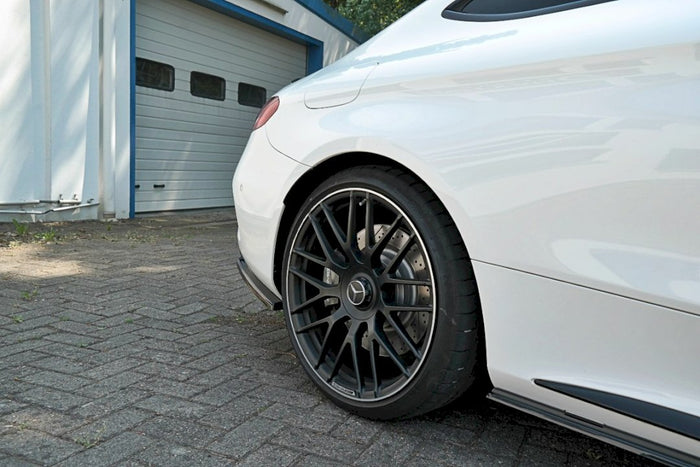 Maxton Design - REAR SIDE SPLITTERS MERCEDES C 205 63 AMG COUPE (2016-2018)