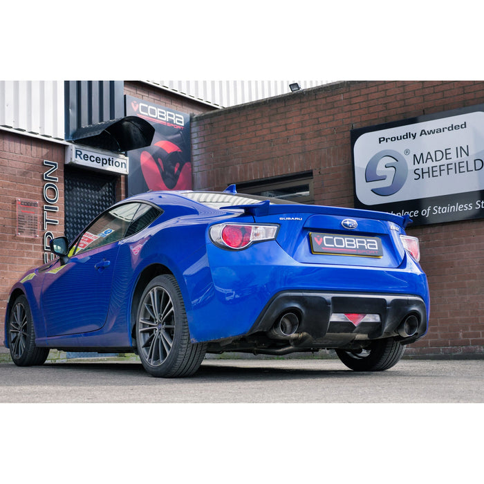 Subaru BRZ (12-21) Cat Back Performance Exhaust – Cobra Sport