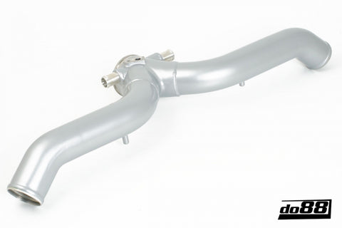 Porsche 997.2 Turbo 2010- Y-Pipe, Silver for do88 IC - DO88 Performance