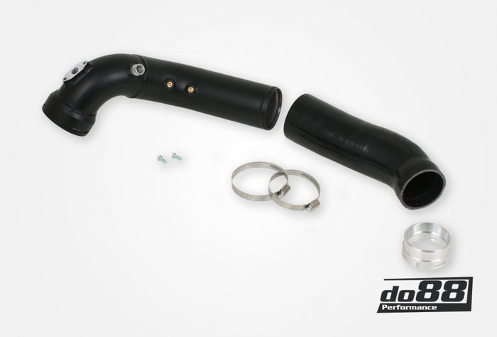 BMW F20 F30 F87 Pressure pipe with Black hose - DO88 Performance