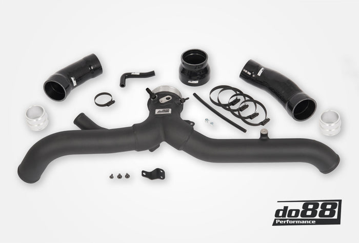 Porsche 911 Turbo (996) Y-Pipe, for OEM IC - DO88 Performance