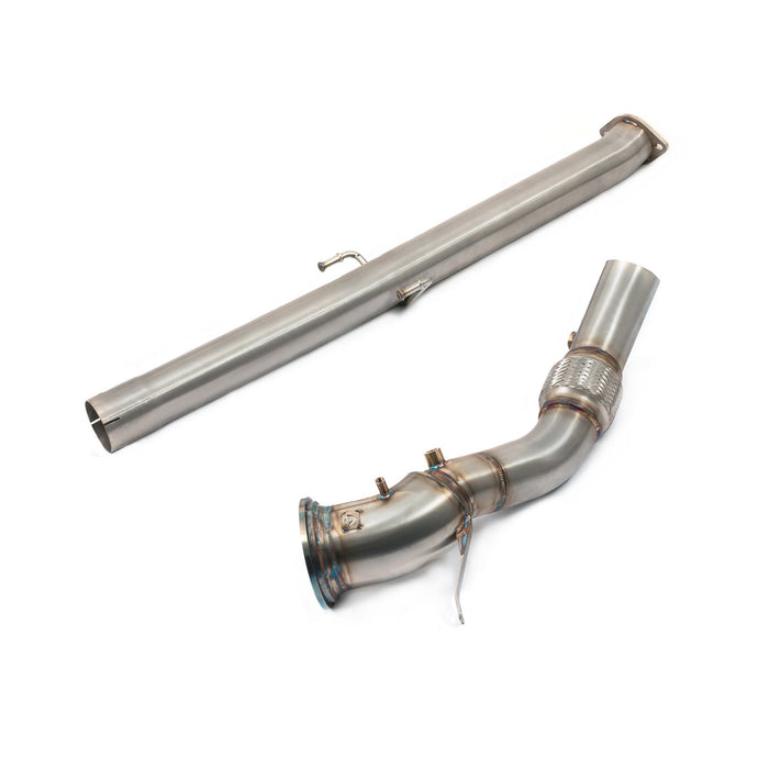 Cobra Exhausts - Toyota GR Yaris 1.6 Front Downpipe Sports Cat / De-Cat (incl GPF Delete) Performance Exhaust | Car Enhancements UK