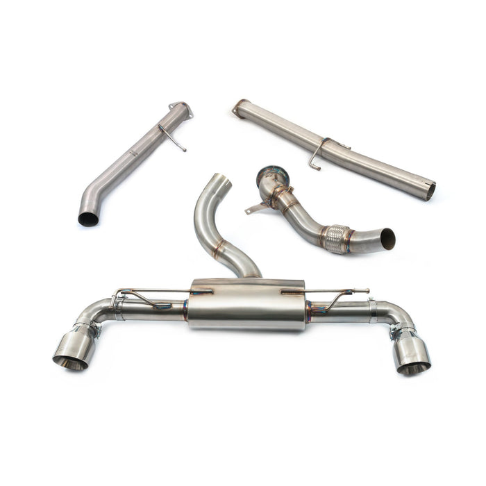 Cobra Exhausts - Toyota GR Yaris 1.6 De-Cat Turbo Back Performance Exhaust | Car Enhancements UK