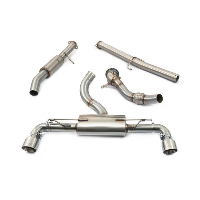 Cobra Exhausts - Toyota GR Yaris 1.6 De-Cat Turbo Back Performance Exhaust | Car Enhancements UK