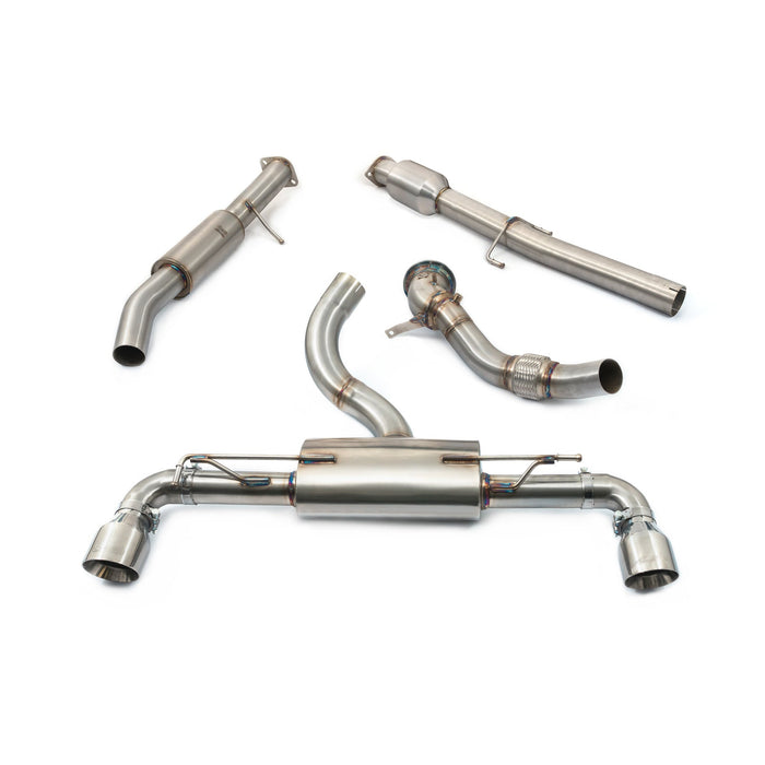 Cobra Exhausts - Toyota GR Yaris 1.6 Sports Cat Turbo Back Performance Exhaust | Car Enhancements UK