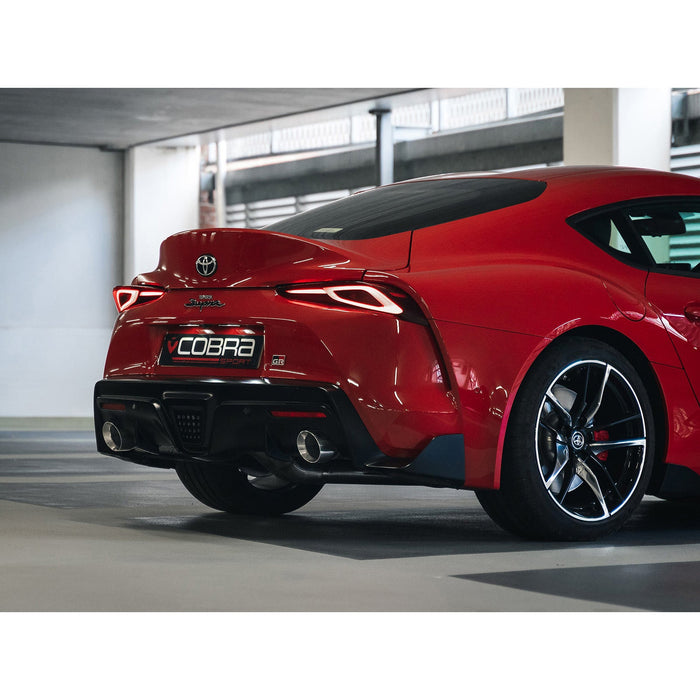 Toyota GR Supra (A90 Mk5) Non-Valved Venom GPF/PPF Back Performance Exhaust – Cobra Sport