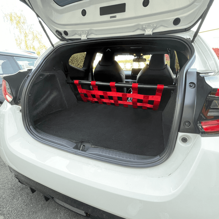 Toyota GR Yaris Strut bar and Cargo net