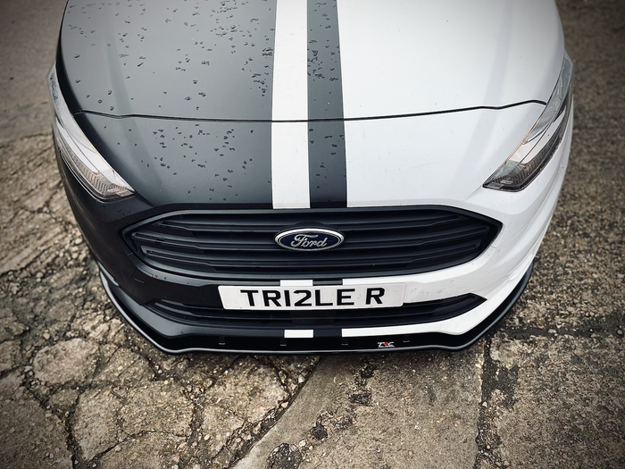 Ford Transit Connect MK2 Facelift Long Wheelbase Front Splitter - TRC Performance Styling