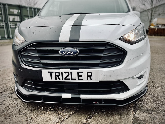 Ford Transit Connect MK2 Facelift Long Wheelbase Front Splitter - TRC Performance Styling