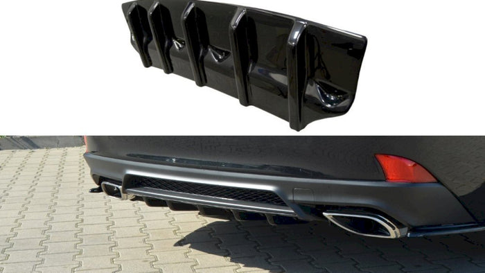 Maxton Design - REAR VALANCE LEXUS IS MK3 FACELIFT T (2016-UP)
