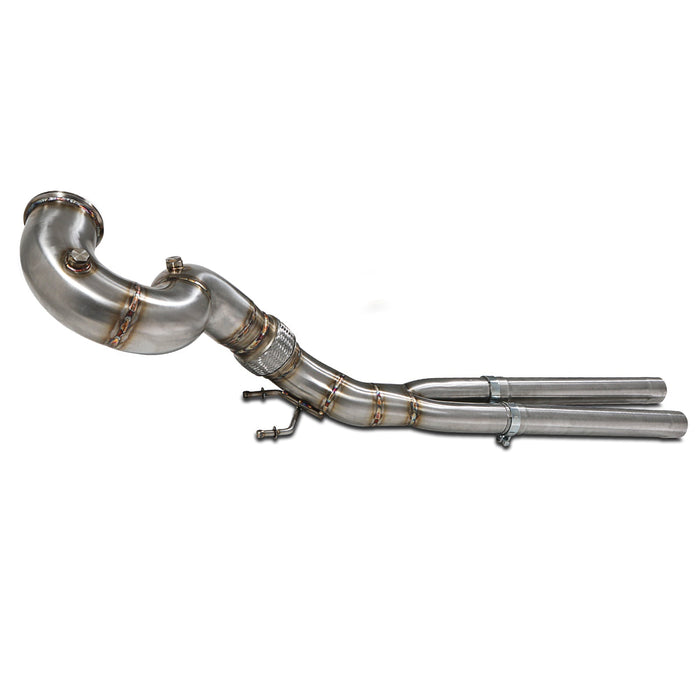Direnza - Audi RS3 8V Quattro 2.5 TFSI Non GPF 15-20 4" Exhaust Decat Downpipe - Car Enhancements UK
