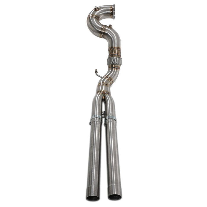 Direnza - Audi RS3 8V Quattro 2.5 TFSI Non GPF 15-20 4" Exhaust Decat Downpipe - Car Enhancements UK