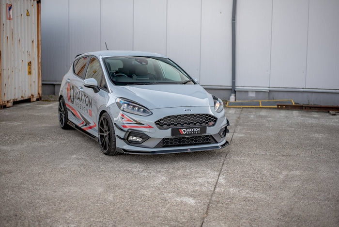 Maxton Design - FRONT SPLITTER V.5 FORD FIESTA MK8/8.5 ST / ST-LINE