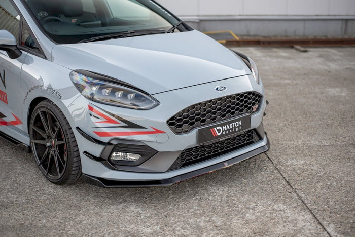 Maxton Design - FRONT SPLITTER V.5 FORD FIESTA MK8/8.5 ST / ST-LINE