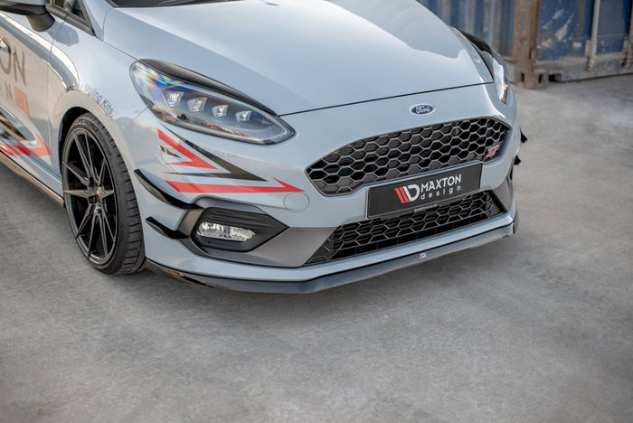 Maxton Design - FRONT SPLITTER V.6 FORD FIESTA MK8/8.5 ST / ST-LINE