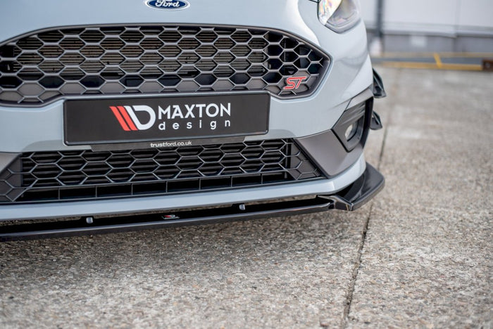 Maxton Design - FRONT SPLITTER V.7 FORD FIESTA MK8/8.5 ST / ST-LINE