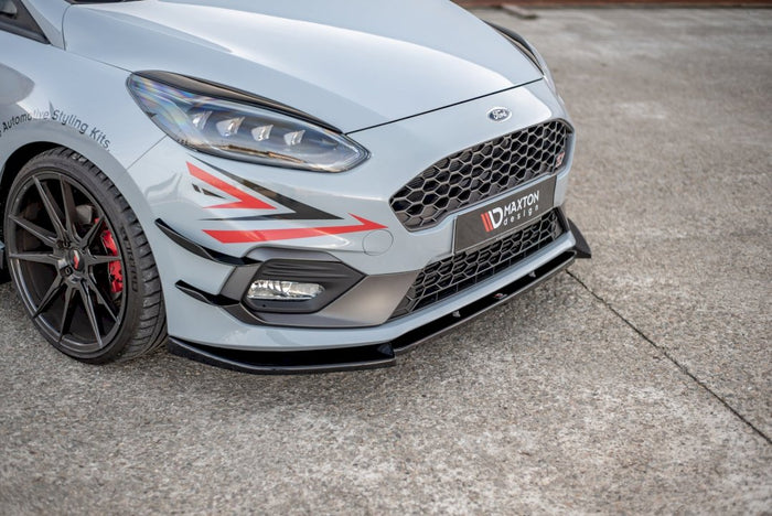 Maxton Design - FRONT SPLITTER V.7 FORD FIESTA MK8/8.5 ST / ST-LINE