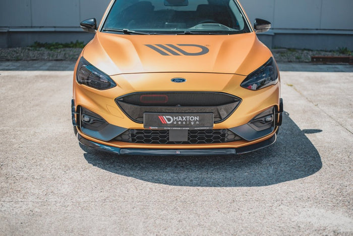 Maxton Design - FRONT SPLITTER V.8 FORD FOCUS ST / ST-LINE MK4
