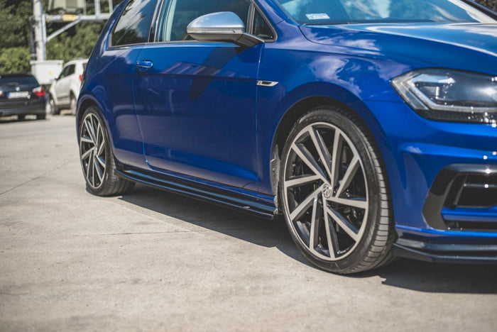 Maxton Design - SIDE SKIRTS DIFFUSERS V.4 VW GOLF 7 R / R-LINE FACELIFT