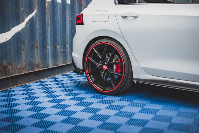 Maxton Design - REAR SIDE SPLITTERS V.1 VOLKSWAGEN GOLF GTI / GTE MK8