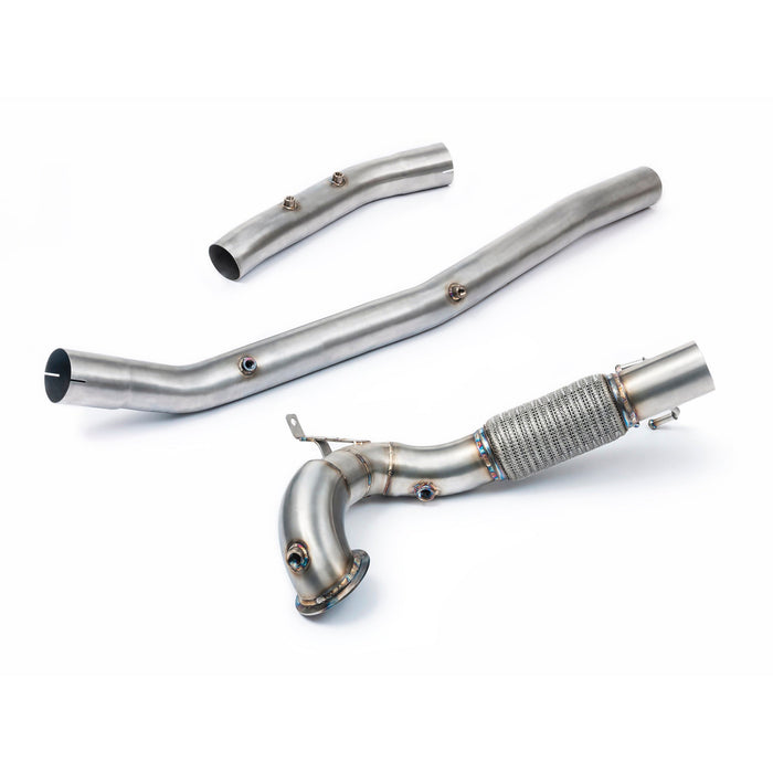 Cobra Exhausts - Cupra Leon 2.0 TSI 300 (20>) Front Downpipe Sports Cat / De-Cat Performance Exhaust | Car Enhancements UK