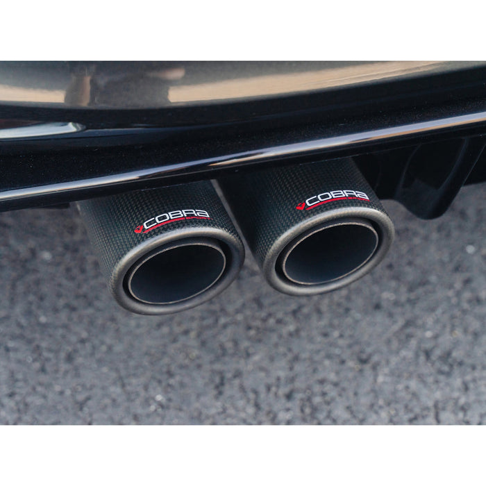 VW Golf GTI (MK7) 2.0 TSI (5G) (12-17) Quad Exit Cat Back Golf R Style Performance Exhaust – Cobra Sport