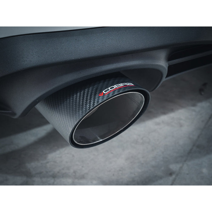 Cobra Exhausts - VW Golf GTI (Mk8) 2.0 TSI (20>) Box Delete Race GPF Back Performance Exhaust | Car Enhancements UK