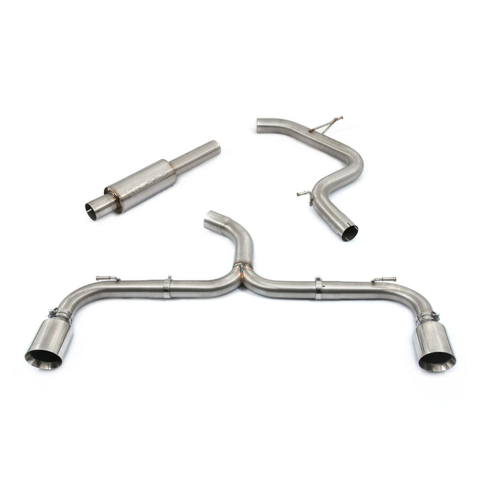 Cobra Exhausts - VW Golf GTI (Mk8) 2.0 TSI (20>) Box Delete Race GPF Back Performance Exhaust | Car Enhancements UK